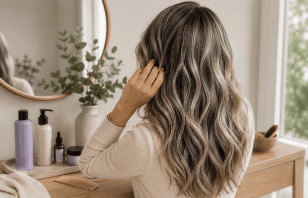How to Maintain Your Gray Blending Between Appointments