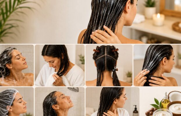 How to Apply a Deep Conditioning Mask at Home