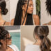 San Antonio woman wearing sleek low bun protective hairstyle during summer heat outdoors